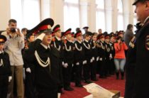 106 кадетов Ялтинской средней школы №11 приняли присягу