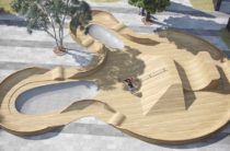 Проект благоустройства Пионерского парка Ялты: новый мост, спортплощадки, скейт-парк (фото)