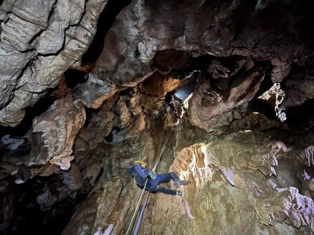 Спелео в пещере Ман